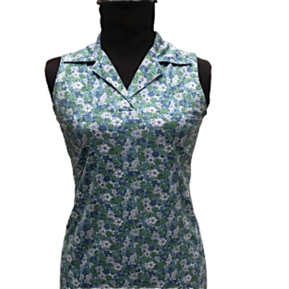Vintage Shift style dress, daisy floral 60's Dress - Picture 4 of 5
